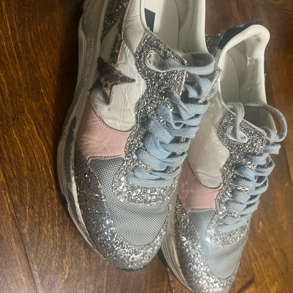Golden Goose running shoes size 8 - Picture 6 of 8